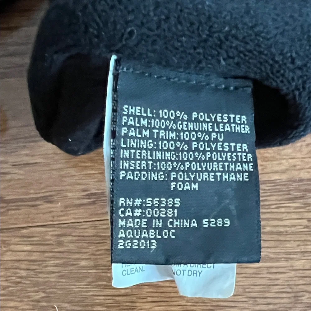 Gordini Black Kids Mittens